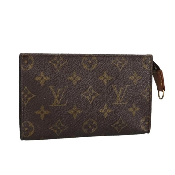 LOUIS VUITTON Monogram Bucket PM Accessory Pouch LV Auth fm4137 - Picture 1 of 16